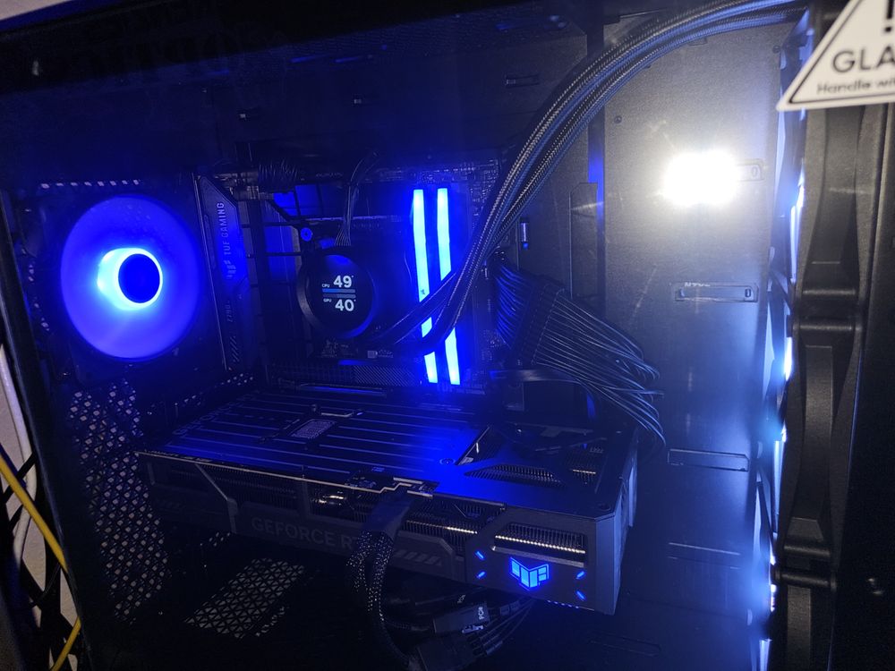 Gaming PC with RGB Lighting
